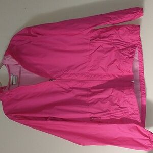 Columbia Hot Pink Rain Jacket
